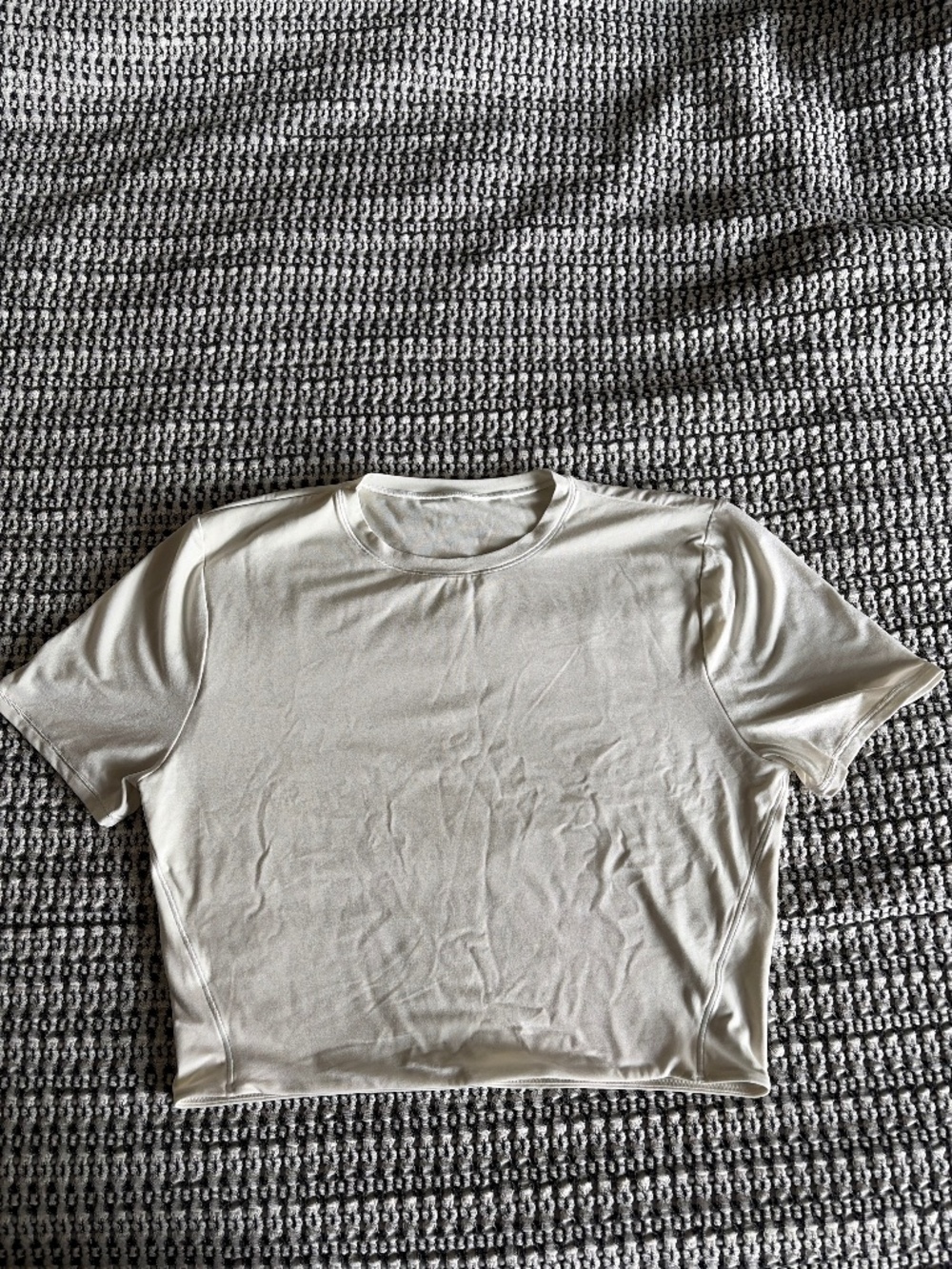 Lululemon small crop top white